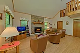 Wears Valley Cabin with Fireplace