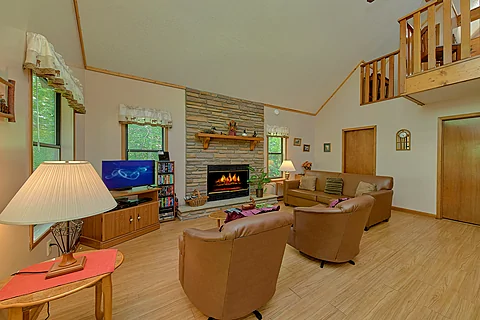 Wears Valley Cabin with Fireplace - A Piece of Heaven