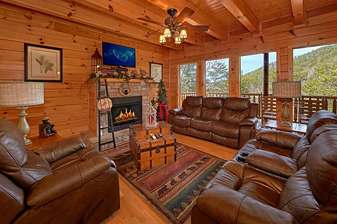 4 Bedroom Cabin Sleeps 14 in Black Bear Ridge  - A Rocky Top Ridge