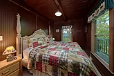 2 bedroom cabin with main level Master Bedroom