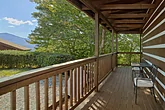 Secluded 2 bedroom cabin with hot tub and deck