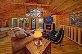 Luxury 1 Bedroom Cabin with Flatscreen TV