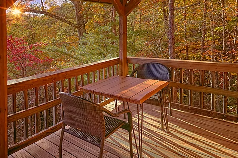 Secluded Deck with Mountain Views - Aleska