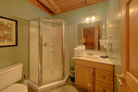 Full Bathroom with Walk-In Shower - Aleska