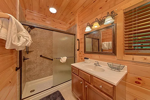 Master Bathroom with Walk-in Shower - Almost Heaven II