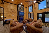 Luxury 4 Bedroom Cabin with Electric Fireplace