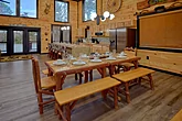 Large Dining Table and Chairs Seating 10 