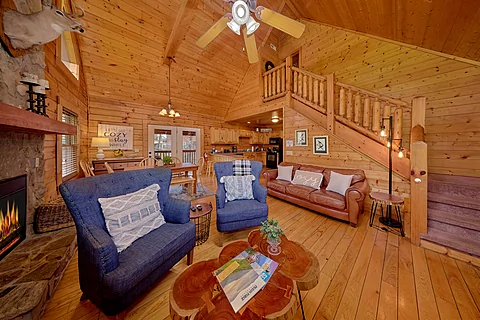 4 Bedroom Pigeon Forge Cabin with Flat Screen TV - Autumn Ridge