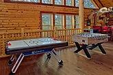 Smoky Mountain Cabin with Foosball & Air Hockey