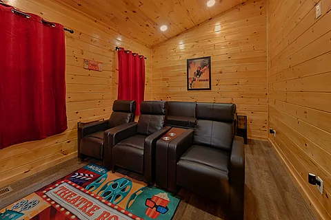 Smoky Mountain Cabin with Theater Room - Big Bad John's Cabin