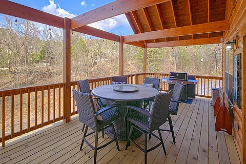 Premium cabin with picnic tables and gas grill  - Brooks Haven