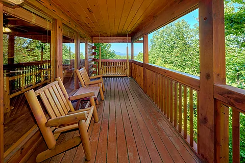 1 bedroom cabin with views of Pigeon Forge - City Bear