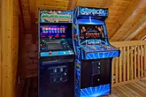Family Arcade and Games in rental cabin