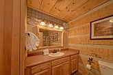 2 bedroom cabin bathroom 