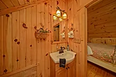 Cabin bath with private jacuzzi and shower 