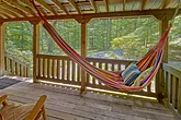 Cabin with Relaxing Hammock in Wears Valley