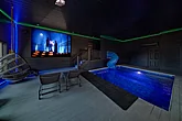 12 bedroom cabin with pool and theater 