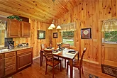 1 Bedroom Honeymoon Cabin with Dining Area