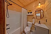 Full Bathroom in Private Cabin