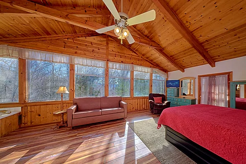 Master Bedroom with King Bed  - Hearts Desire