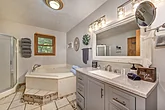 Full Bathroom with Indoor Jetted Tub