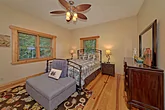 3 bedroom cabin with private queen bedroom
