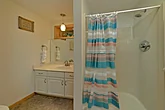 2 Bedroom with bathroom with a walk in shower