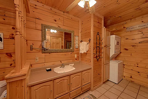 Attached Full Bathroom - Moonlight Magic