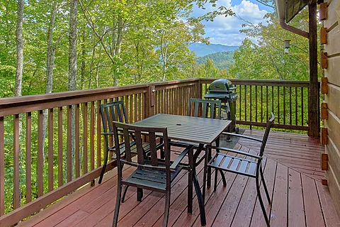 Outdoor Seating with Mountain View - Moonlight Magic