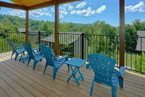 Gatlinburg 3 bedroom cabin with mountain view - Mountain Harmony