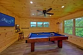 Gatlinburg cabin with pool table and game room