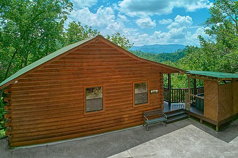 Rustic Sevierville Cabin with flat parking  - One More Night