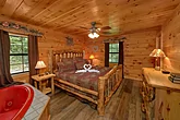 Premium Cabin with King suite and Jacuzzi Tub