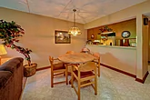 Dining Area 2 Bedroom Gatlinburg Condo