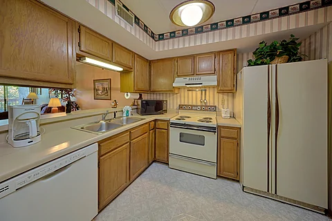 Fully Equipped Kitchen Gatlinburg Condo - Our Mountain Home