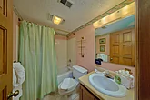 Shared Full Bathroom with Shower/Tub Combo