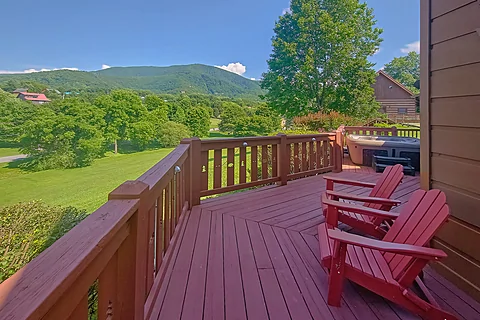 Wears Valley Cabin with a View - Palmer's Place