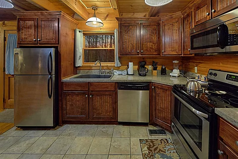 Fully Equipped Kitchen 1 Bedroom Sleeps 2 - Restin Easy