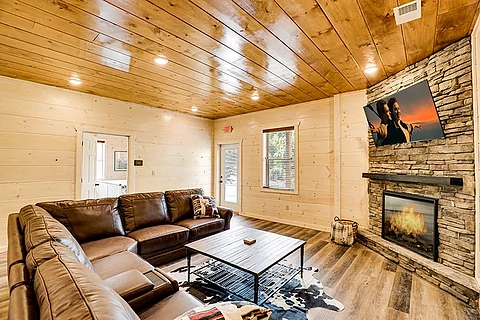 Premium 25 bedroom cabin with 2 Living Rooms - Rocky Top Lodge