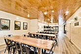 25 bedroom cabin with spacious dining area