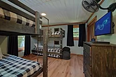 Bunk Beds with Smart TV and PlayStation