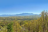 Views of the Smokies from 9 bedroom cabin