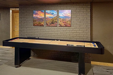 8 bedroom luxury cabin with shuffleboard game - The Oasis