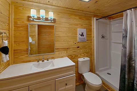 Pigeon Forge luxury rental cabin with 8 bedrooms - The Oasis
