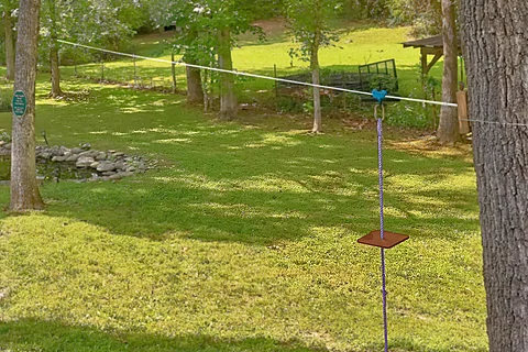 8 bedroom cabin with zipline swing and fish pond - The Oasis