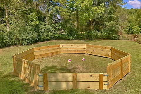 Premium 8 bedroom cabin with GaGa Ball game - The Oasis