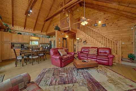 3 bedroom Cabin in Wears Valley Sleeps 8 - Timberwolf
