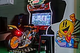 Motorcycle racing Game at 8 bedroom cabin 