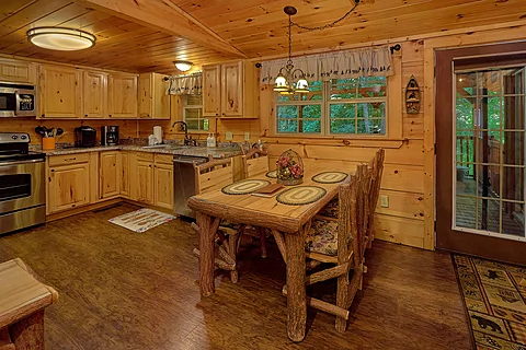 Dining Table and Chairs Seating 4 - Webb Creek Hideaway