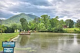 Wears Valley 1 bedroom cabin with fish pond